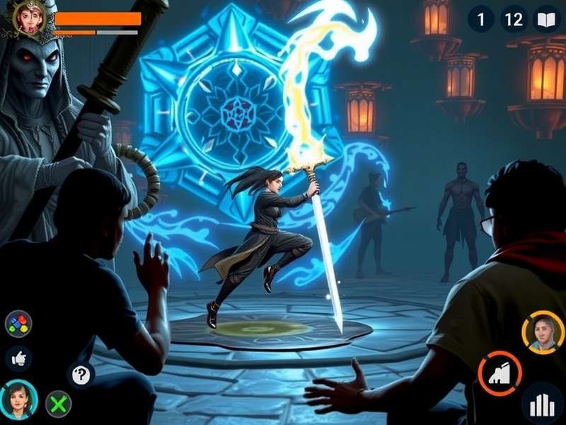 Character customization interface in Realm Of Dark Sorcery